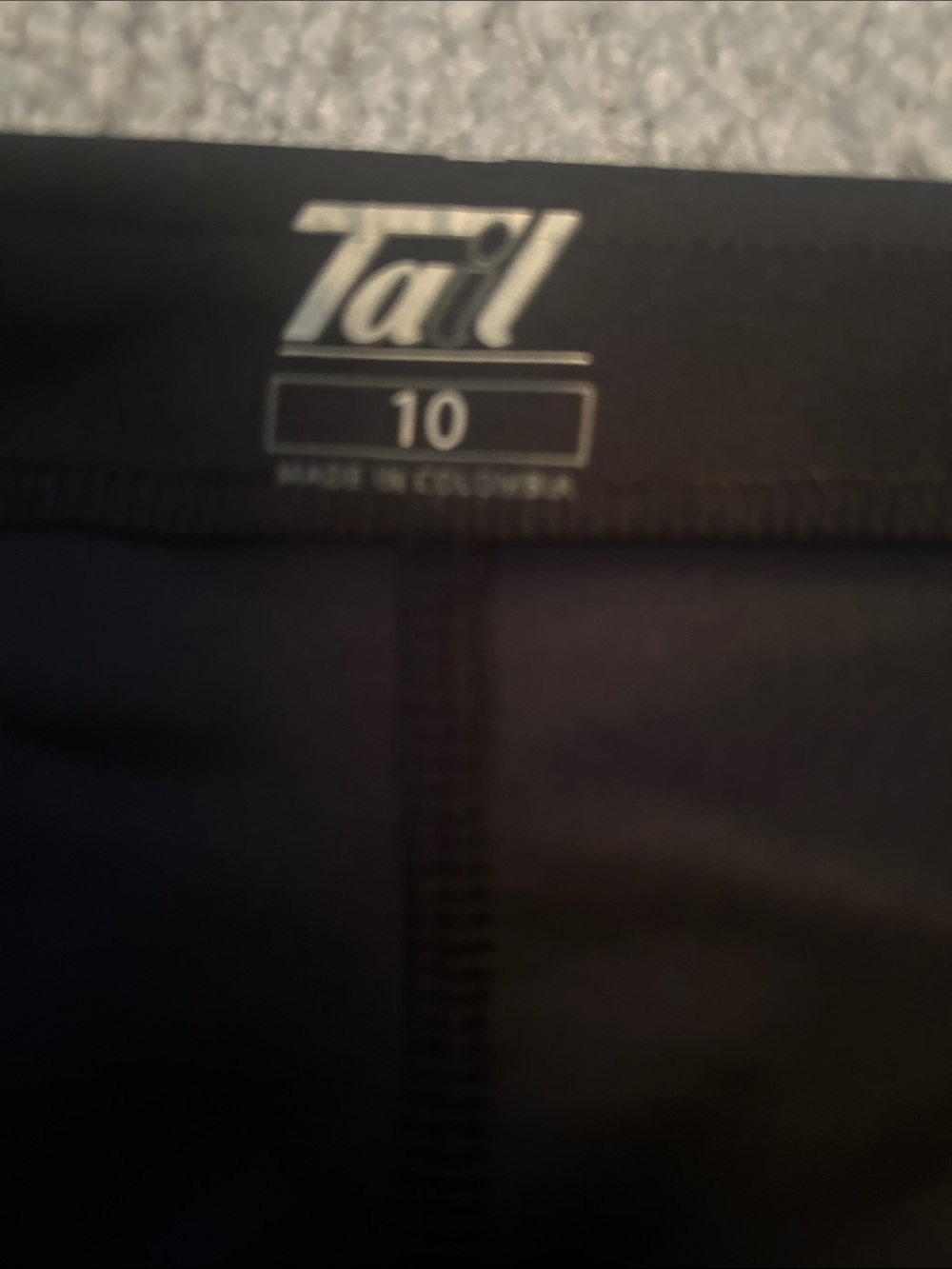 Tail print black & tan skort - Picture 3 of 5